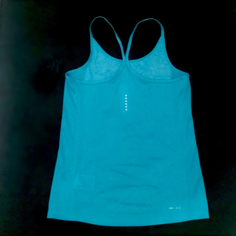 Nike Razorback Teal Tank - Picture 2 of 3